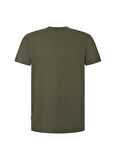 Pepe Jeans Bisiklet Yaka Baskılı Yeşil Erkek T-Shirt PM509232 679 CREDICK