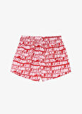 Pepe Jeans Kırmızı Erkek Şort Mayo PMB10384 257 AO LOGO SWIMSHORT