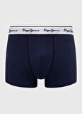 Pepe Jeans Koyu Yeşil Erkek Boxer PMU11148 654 AO LOGO TK 3P