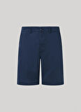 Pepe Jeans Regular Fit Lacivert Erkek Şort PM801092 594 REGULAR CHINO SHORT