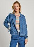 Pepe Jeans Mavi Kadın Denim Ceket PL402414