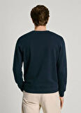 Pepe Jeans Bisiklet Yaka Lacivert Erkek Sweatshırt PM582699-594 SEAN