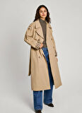 Pepe Jeans Bej Kadın Trençkot PL402446