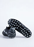 Siyah Erkek Çocuk Futbol Ayakkabısı TOJW2401AG-TOLEDO JR 2401 BLACK WHI