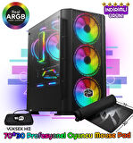 BİGGAMEX SL47 RYZEN 5 3600 16GB RAM 256GB SSD 1TB HDD  8GB RX580 MASAÜSTÜ OYUNCU BİLGİSAYARI