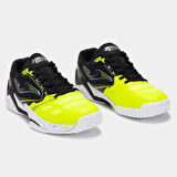 Joma Set 2531 Siyah Sarı Toprak Kort Erkek Tenis Ayakkabısı TSETS2531C
