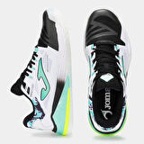 Joma Spin Men 2542 Blanco Turquesa All Court Erkek Tenis Ayakkabısı TSPINS2542OM