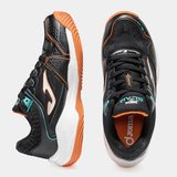 Joma JSLAMS2601OM Slam Jr Tenis ve Padel Ayakkabısı Çocuk - Siyah/Turuncu