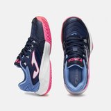 Joma Master 1000 JR Kız Çocuk Tenis ve Padel Ayakkabısı Lacivert Pembe JMATS2633C