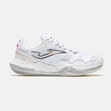 Joma TPOILS2602AC Point Lady 26 Toprak & Sert Kort Kadın Tenis Ayakkabısı - Beyaz/Altın