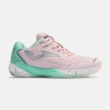 Joma TRALS2613AC Rapid Lady Sert ve Toprak Kort Kadın Tenis Ayakkbısı - Pembe/Yeşil
