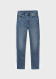 Mayoral Erkek Çocuk Denim Pantolon 8-14 Yaş Mavi