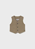 Mayoral Krem Erkek Bebek Yelek 2349