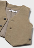 Mayoral Krem Erkek Bebek Yelek 2349