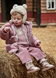 Mayoral Pembe Kız Bebek Kadife Pantolon 2590