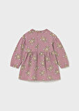 Mayoral Pembe Kız Bebek Desenli Elbise 2916