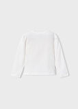Mayoral Krem Baskılı Uzun Kollu Tişört 4011