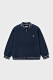 Erkek Çocuk Normal Kalıp 3 Parça Bomber Ceketli Eşofman Takımı - Lacivert | 8 Yaş