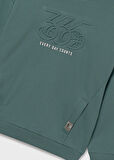 Mayoral Yeşil Erkek Çocuk Kapüşonlu Sweatshirt 7401