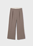 Mayoral Kahve Kız Çocuk Geniş Paça Pantolon 7581