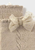 Mayoral Bej Uzun Bebek Çorabı 10010