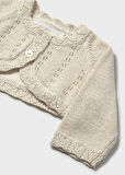 Mayoral Newborn Kız Bebek Merserize Bolero