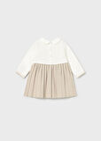 Mayoral Newborn Kız Bebek Uzun Kollu Triko Elbise
