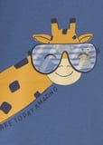 Mayoral Erkek Bebek Baskılı Kısa Kollu T-shirt Mavi -  01009