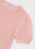 Mayoral Kız Çocuk Dekoratif T-shirt Pembe - 03003