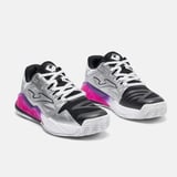 Joma TSPILS2612OM Spin Lady Toprak Kort Kadın Padel Ayakkabısı Gümüş/Mor