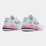 Joma TSPILS2602OM Spin Kadın Padel Ayakkabısı Beyaz/Pembe