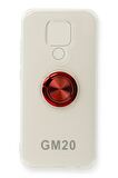 General Mobile Gm 20 Kılıf Gros Yüzüklü Şeffaf Silikon Kılıf