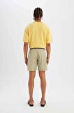 DeFacto Regular Fit File Astarlı Kısa Boy Deniz Şortu B7279AX24HSGN854