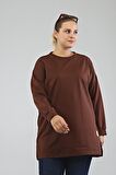 Kadın Oversize İki İplik Tesettür Tunik