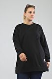 Kadın Oversize İki İplik Tesettür Tunik