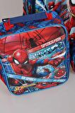 LİSANSLI SPIDERMAN İLK VE ORTAOKUL, BESLENME VE KALEM ÇANTASI 3'LÜSÜ