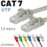 IRENIS 7,5 metre CAT7 Kablo Ethernet Network İnternet Lan Ağ Kablosu 
