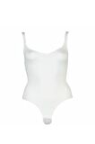 Kadın Beyaz Dikişsiz Vücut Korsesi
