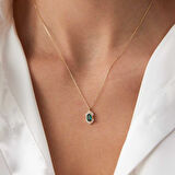 Grace Renkli Taşlı Kolye