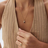 Kırmızı Payon Kolye