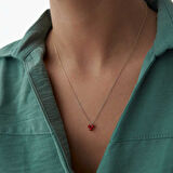 Üçlü Mercan Tohum Kolye