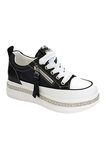 GUJA 25Y423-4 GİZLİ DOLGU TAŞ SARGILI KADIN SNEAKER AYAKKABI