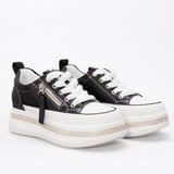 GUJA 25Y423-4 GİZLİ DOLGU TAŞ SARGILI KADIN SNEAKER AYAKKABI