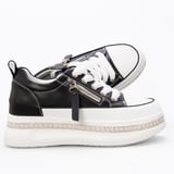 GUJA 25Y423-4 GİZLİ DOLGU TAŞ SARGILI KADIN SNEAKER AYAKKABI