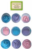Boncuklu Slime + Normal Slime 2 Adet + 2 Adet 4 Adet Oyun Hamuru