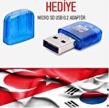 64GB GNET Micro SD HAFIZA KARTI & HEDİYE ELEKTRONİK ADAPTÖRÜ