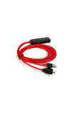 Ultra Combo 3in1 Lightning/micro Usb/type-c To Hdmı Ios Android Görüntü Aktarıcı Kablo 1.5m