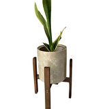 Ahşap 40 Cm Çiçeklik Saksı Standı Saksı Altlığı ( Saksı Dahil Değildir )