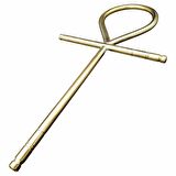 PiMarks Pirinç Döküm Mısır Haçı (Ankh)