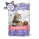 Plaisir Pouch 100Gr Somon&Morina Etli 22Adet Kedi Maması